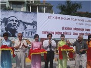 Bóng đá anh, ngoại hạng anh, lịch thi đấu euro 2012, Khánh thành đoạn tranh Bùi Xuân Phái trên Con đường gốm sứ 